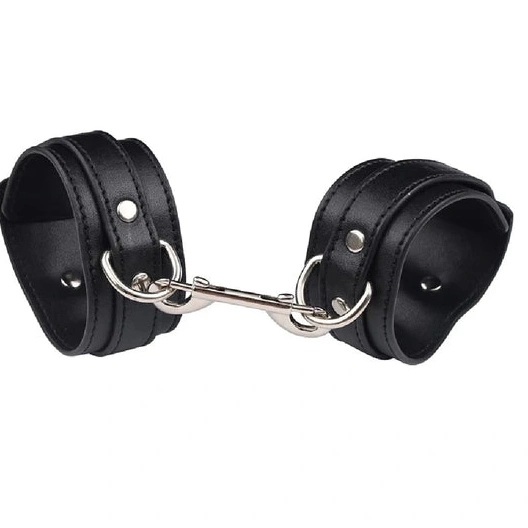 Elegant Anal with Beaded Collar and 5334 Hook Cuffs 1019